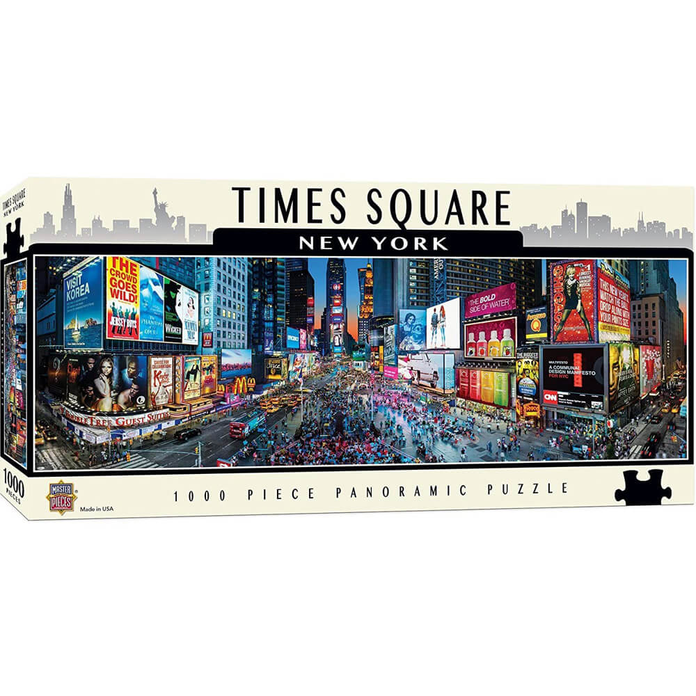 Puzzle panoramique Times Square (1000pc)