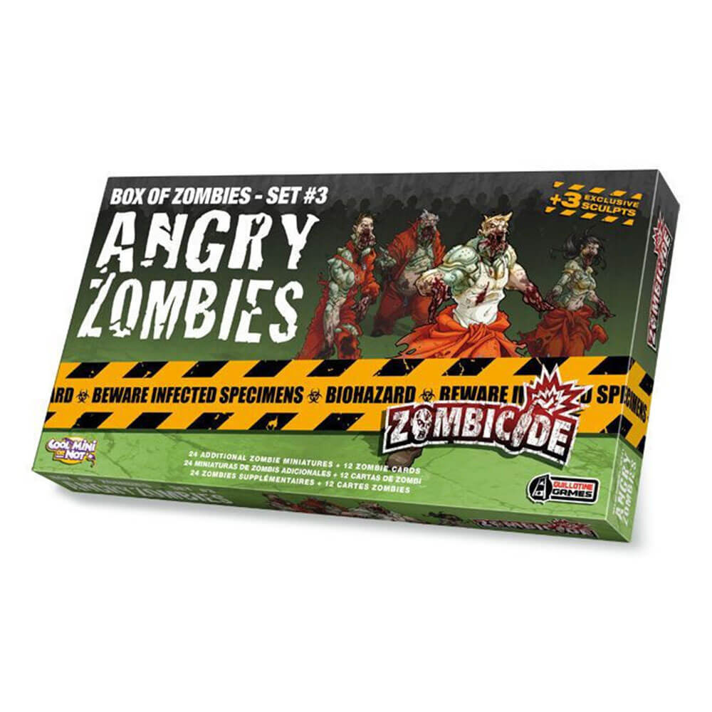 Zombicide Angry Zombies Box of Zombies (ensemble 3)