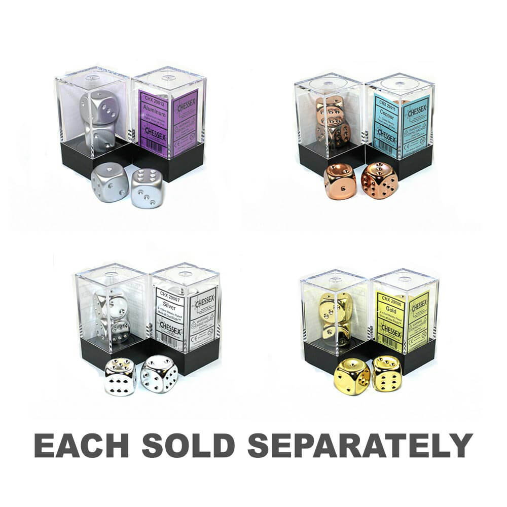 D6 dés 16 mm (2 dés)