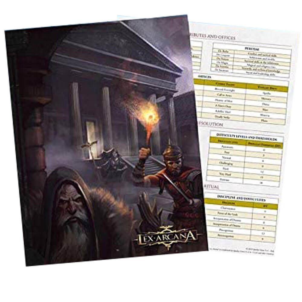 Lex Arcana Role Play Play: Demiruge GM Écran