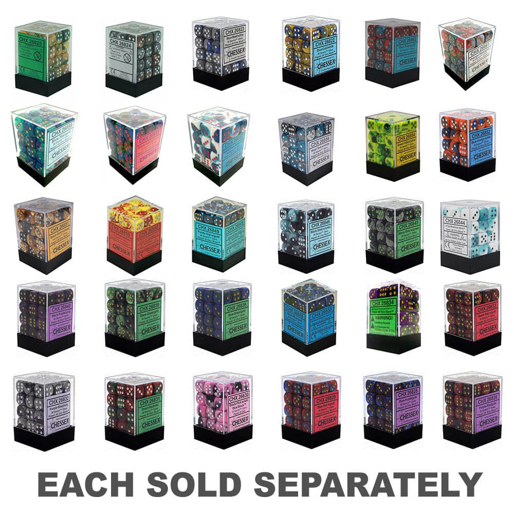 D6 Dice Gemini 12 mm (36 dés)