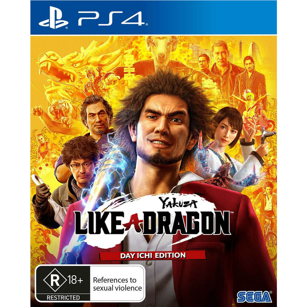 PS4 Yakuza: comme un jeu vidéo Dragon Day Ichi Edition