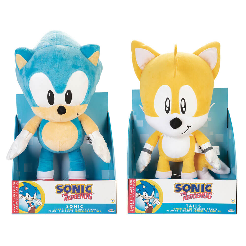 SONIC JUMBO PLUSH (2 conceptions assorties / 4 pk)