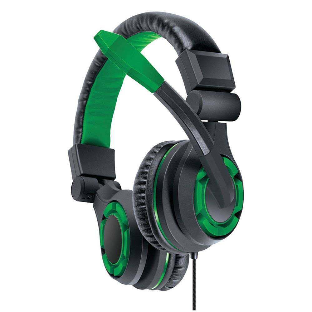 Le casque XB1 Dreamgear GRX-340 (noir / vert)