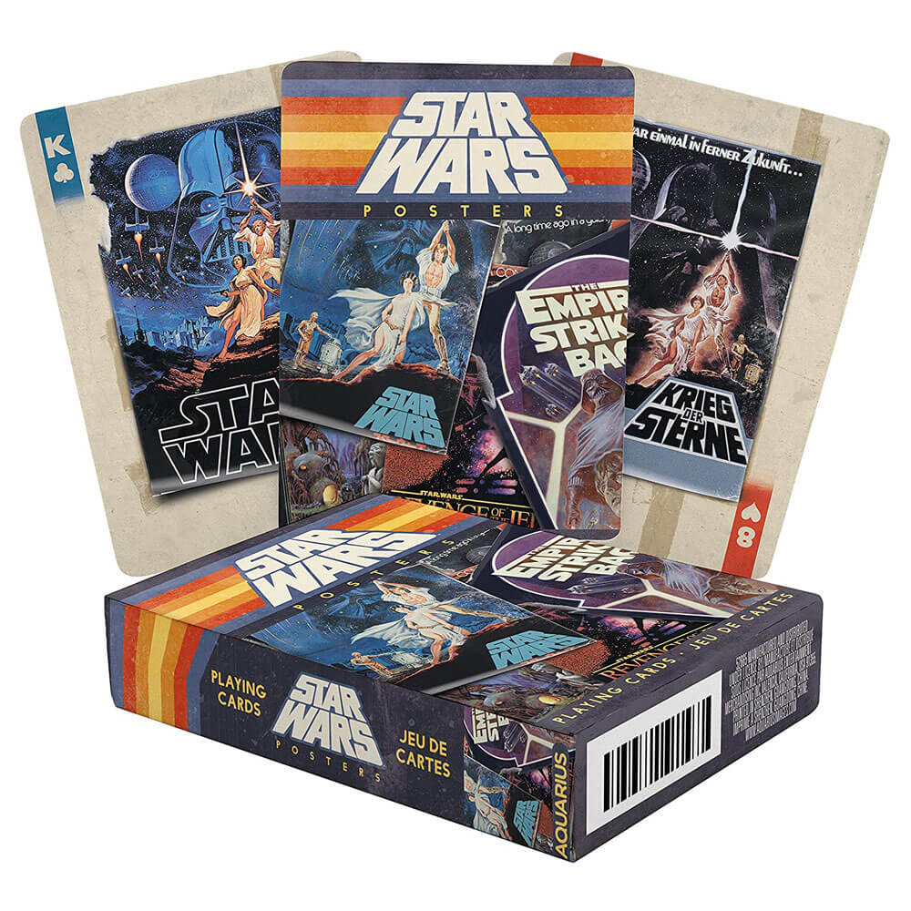 Affiches de films Star Wars Playing Cards