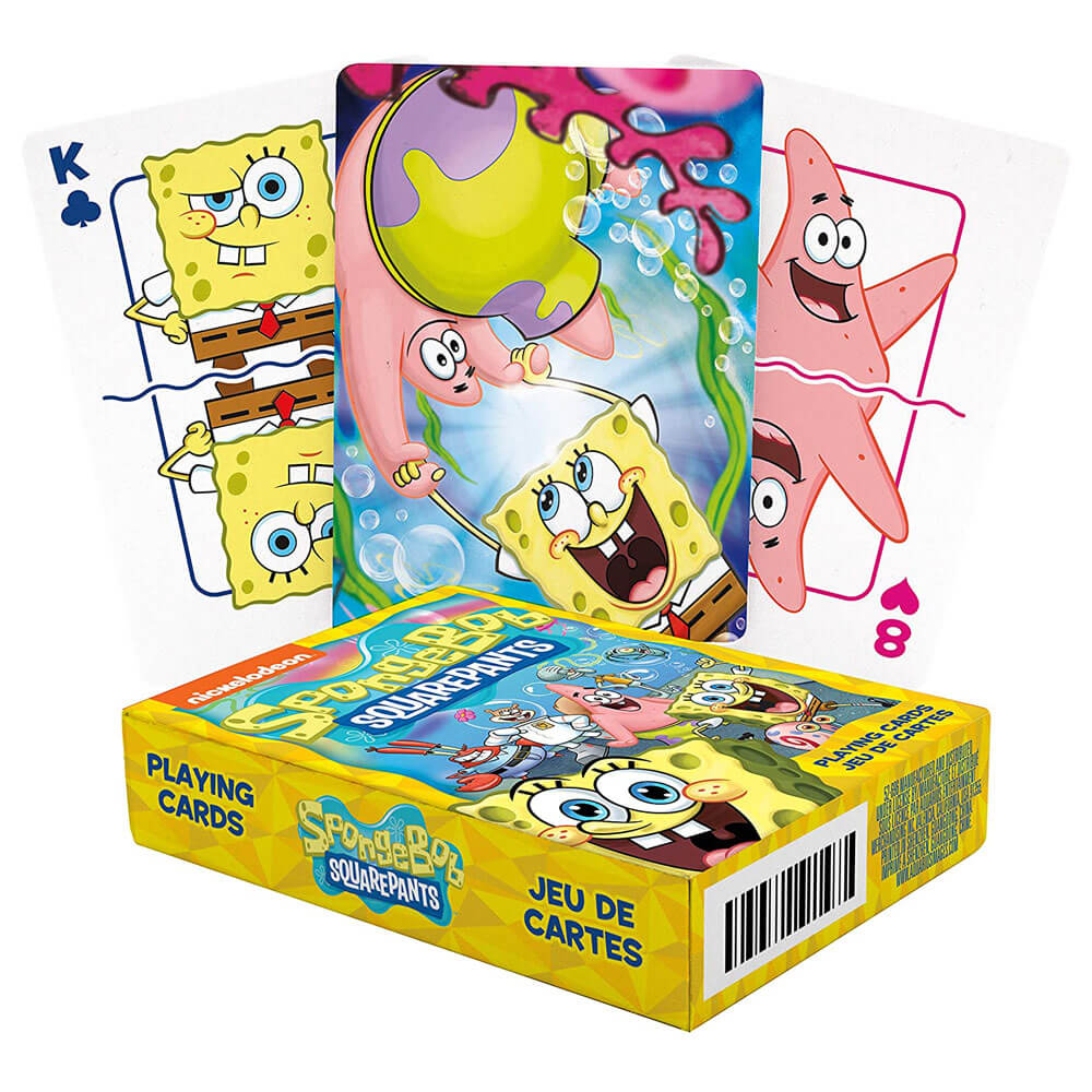 Cartes à jouer à SpongeBob Squarepants cast