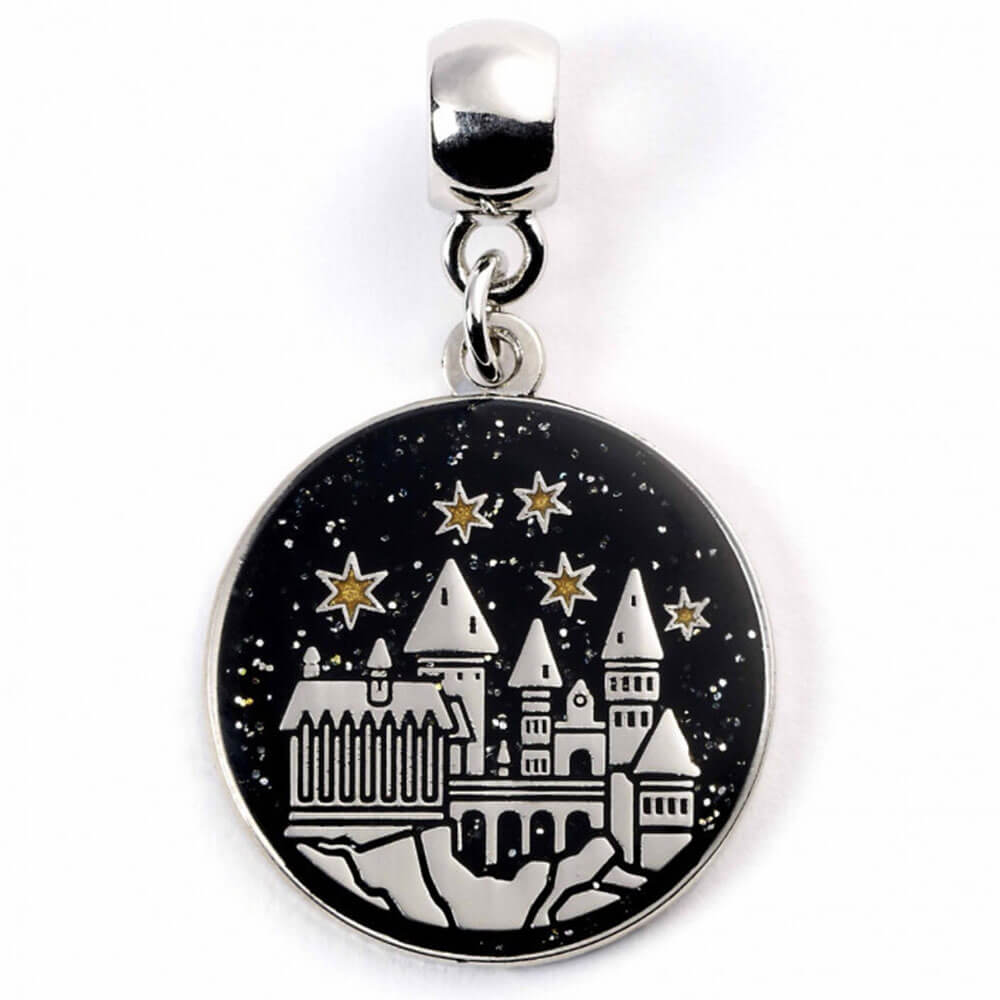 Harry Potter Poudlard Castle Silver plaqué de curseur