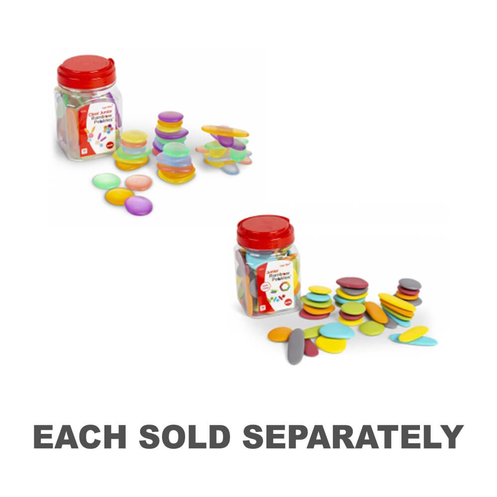 EC Junior Rainbow Pebbles (36 / Jar)