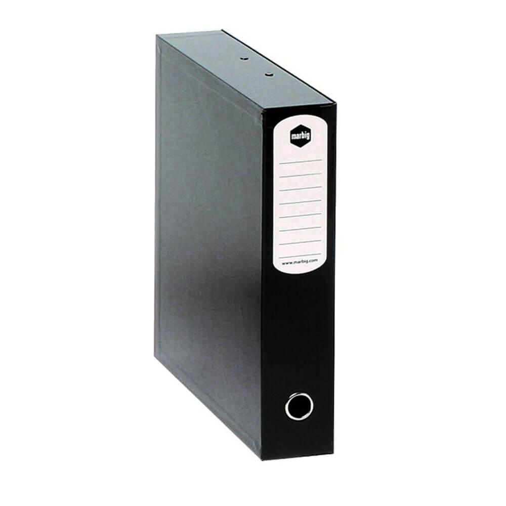 MARBIG FILE DE BOX HEURT-RUIT FOOLSCAP BLACK (75 mm)