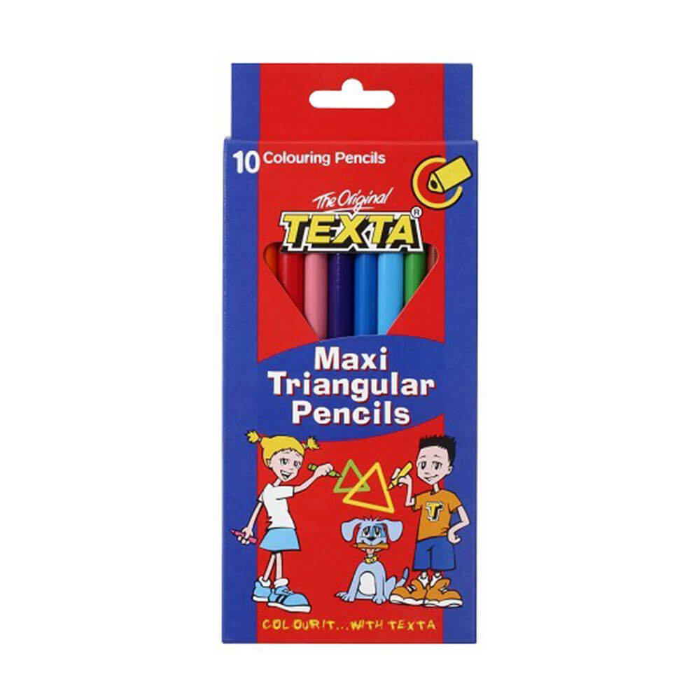 Crayon de couleur texta maxi (10pk)