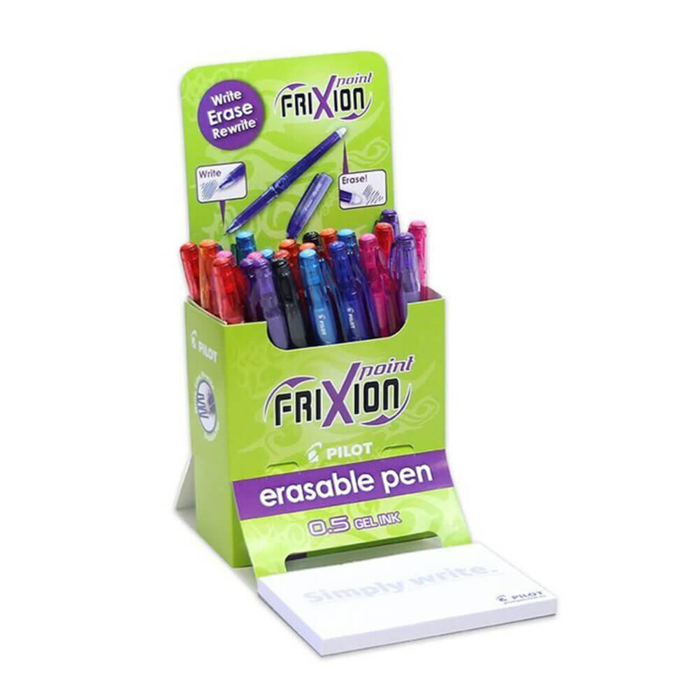 Pilote Frixion Ballpoint Pen assorti (24pk)