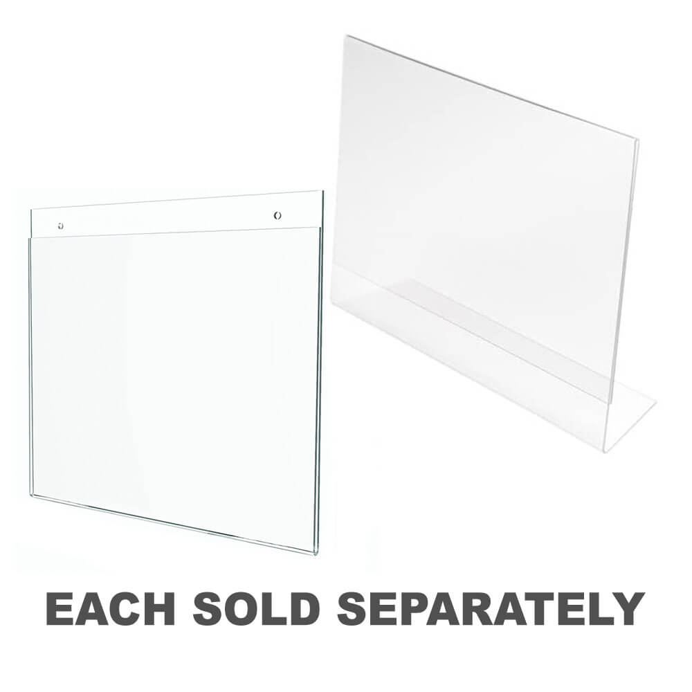 Détenteur du panneau de paysage Deflecto A4