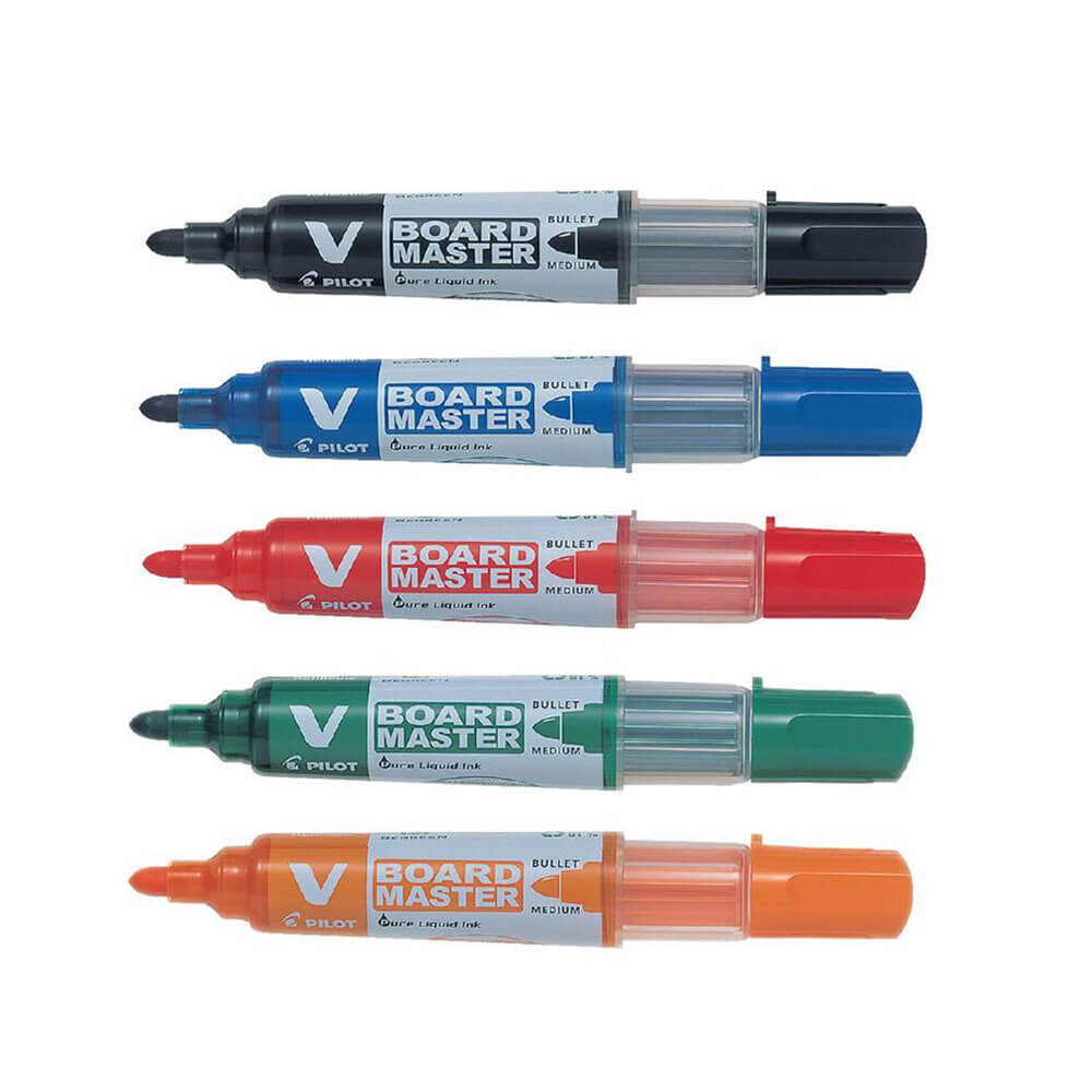 Pilot Begreen Master Whiteboard Marker (portefeuille de 5)