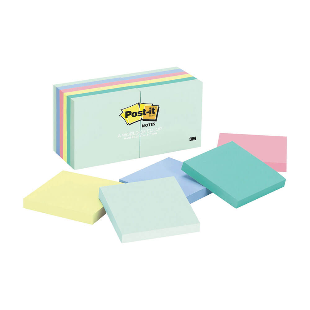 Post-it Noth Yellow 76x76mm (12pk)