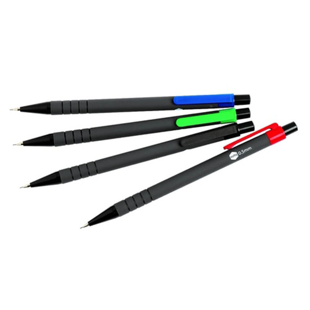 Crayon mécanique marbig avec gâchis de gamme 0,5 mm (12pk)