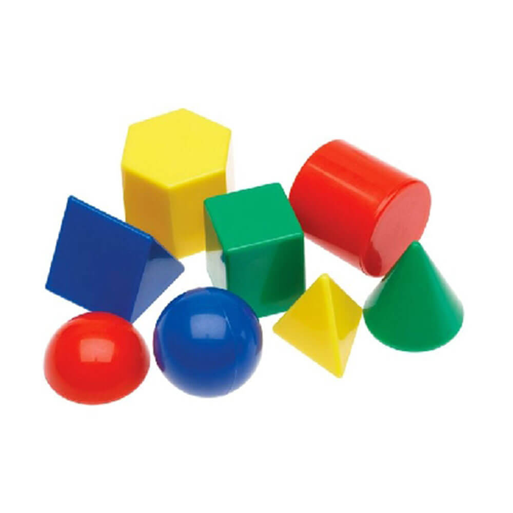 L'apprentissage peut être amusant de mini-jeu de jouets géométriques Solids (40pcs)
