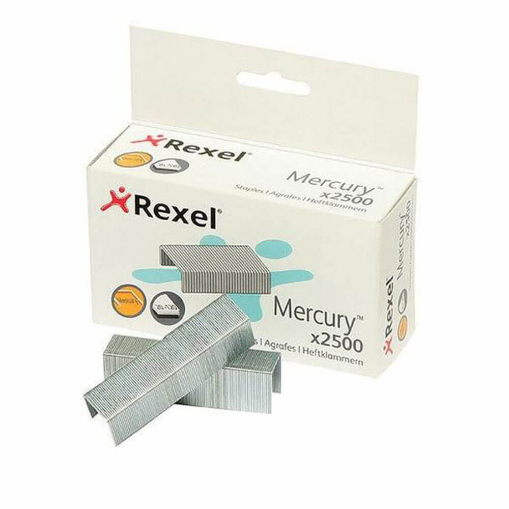 Staples de mercure lexais Rexel (2500pk)