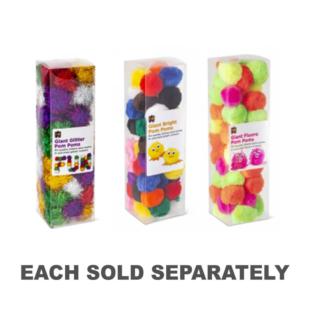 Ec Pom Pom 50 mm (50pk)