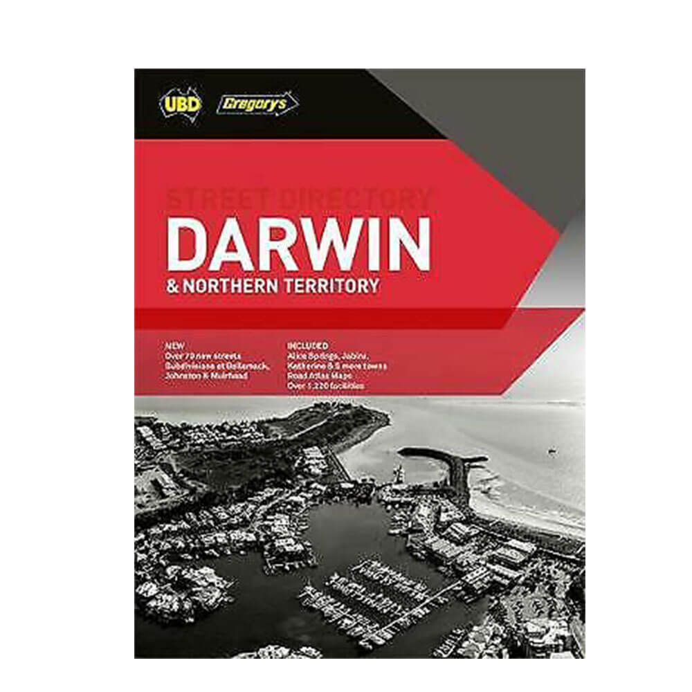 Darwin & Northern Territory d'UBD Gregory (9e édition)
