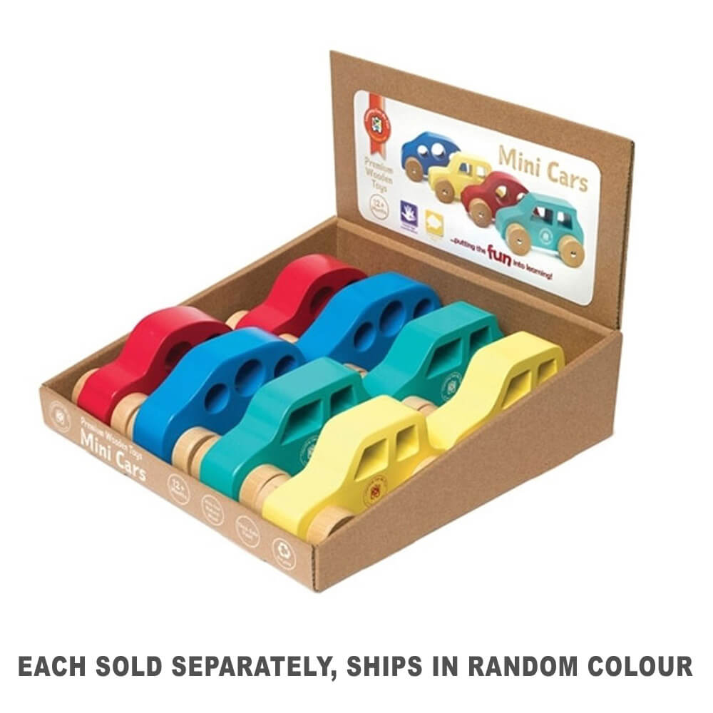 L'apprentissage peut être un mini-jouet en bois amusant