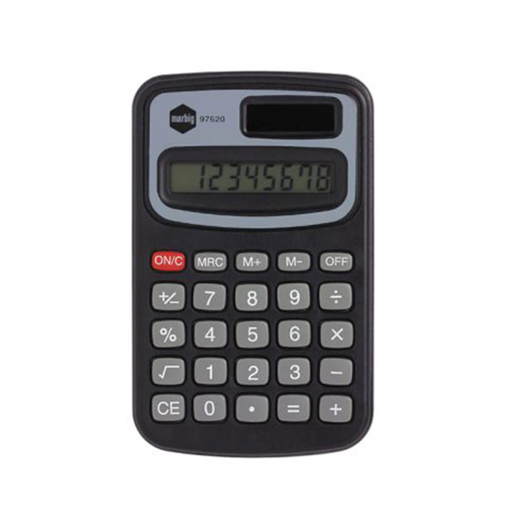 Calculatrice de poche marbig 8 chiffres