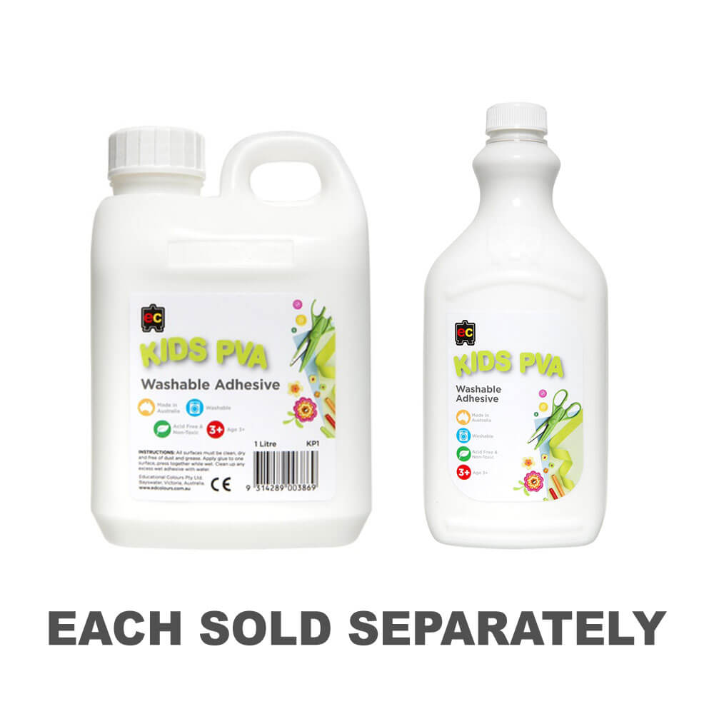 EC Kids PVA lavable pH neutre non toxique colle