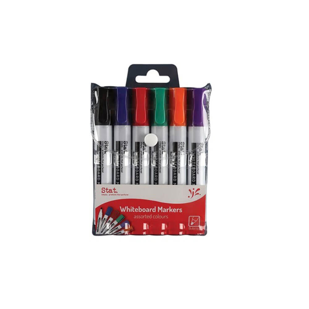 STAT Whiteboard Marker 2,0 mm Balle Paletrie assortie de 6 ans 6