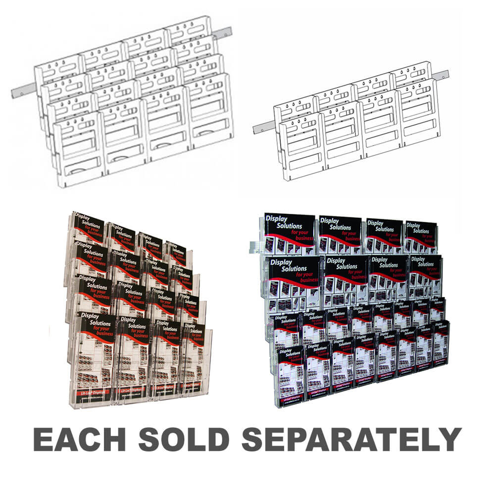 Affichage du support de brochure Litloc Deflecto