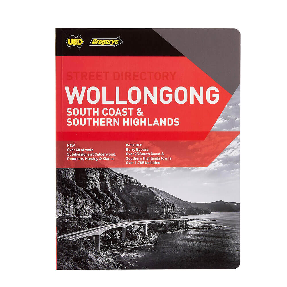 UBD Gregory's Wollongong South Coast Highlands 24e édition