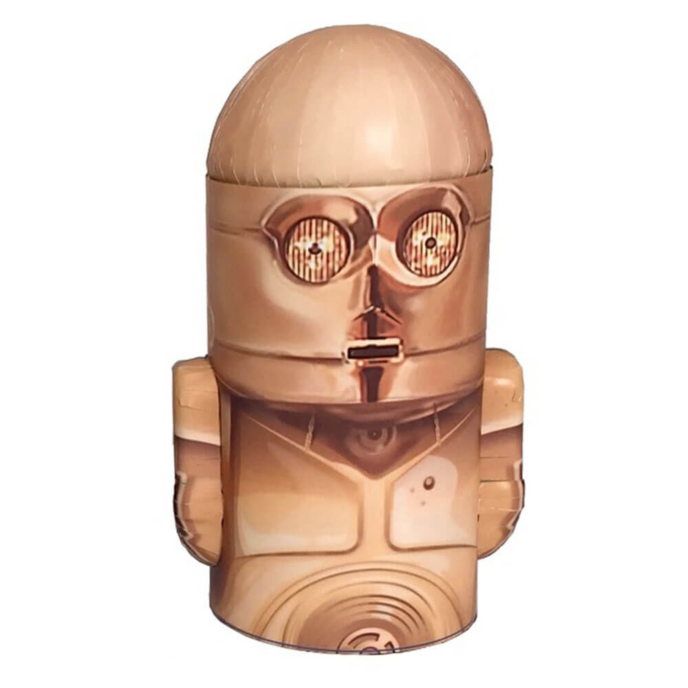 Star Wars C-3po Head Shape Tin Money Box
