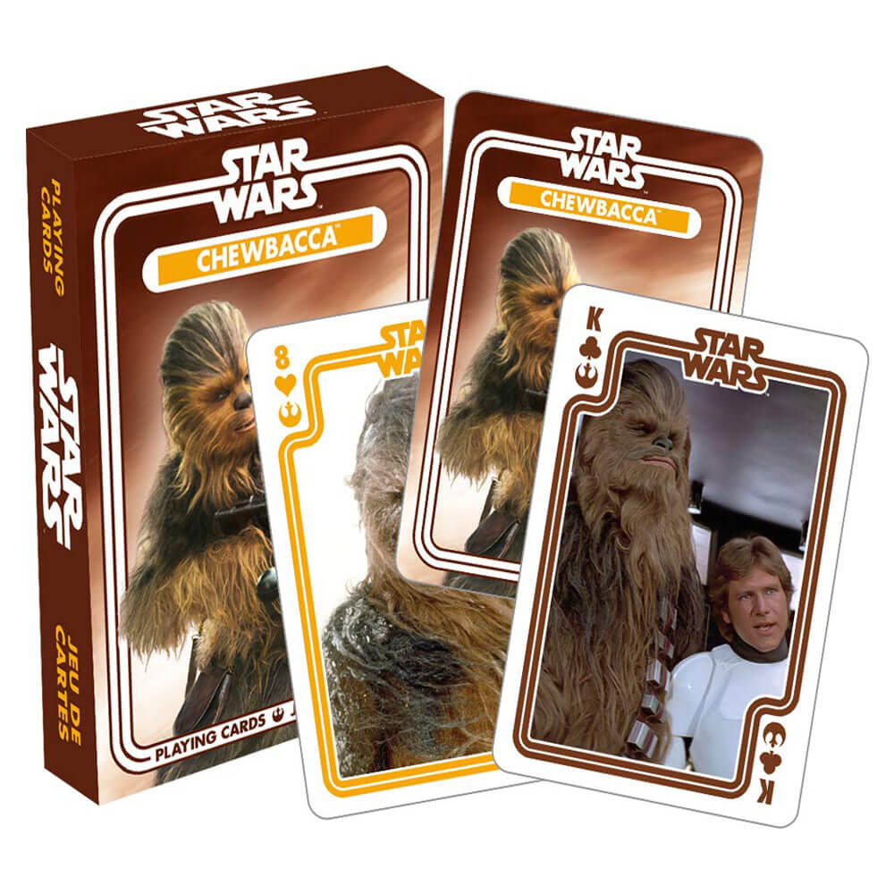 Cartes à jouer Star Wars Chewbacca
