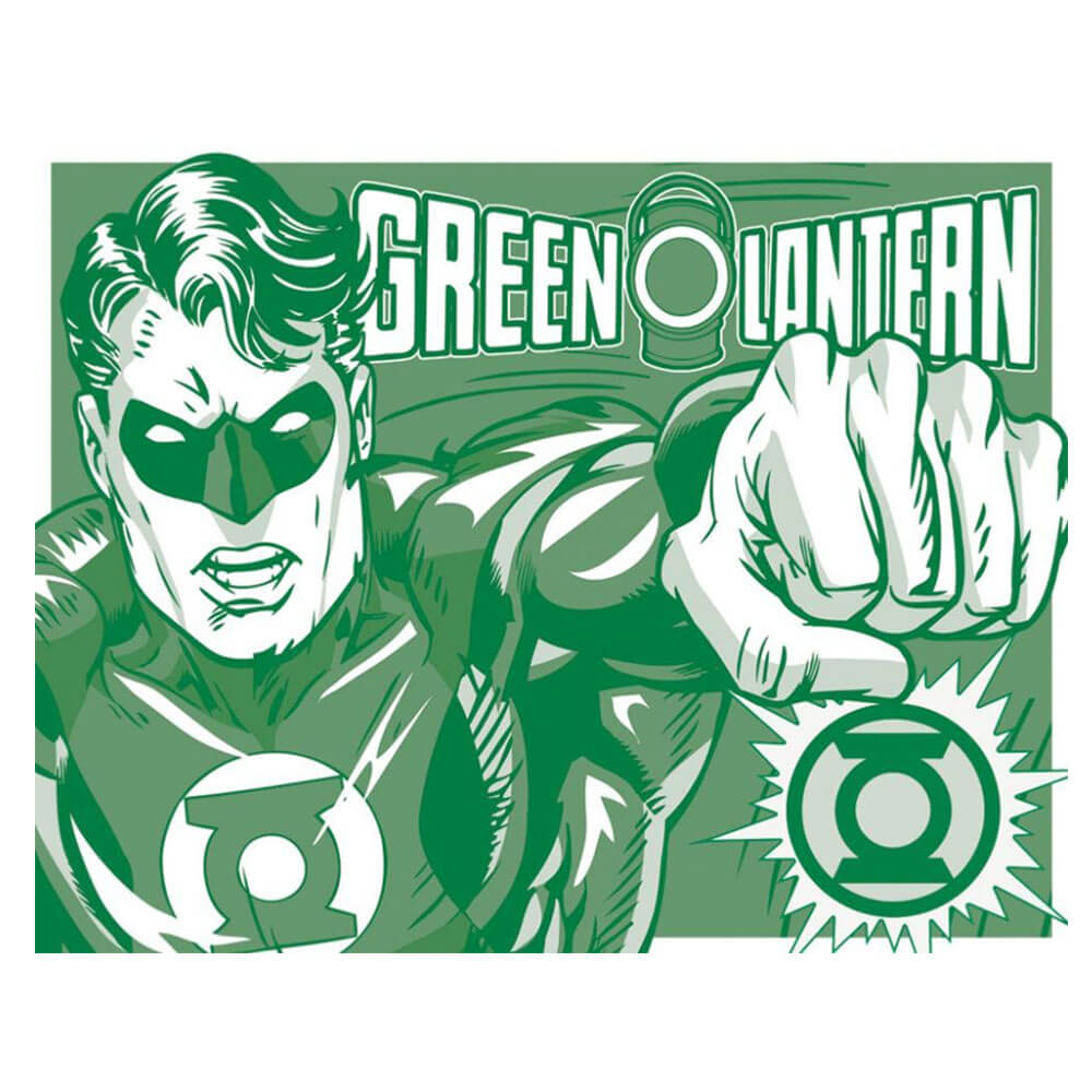 Le Green Lantern Retro Tin Sign-II