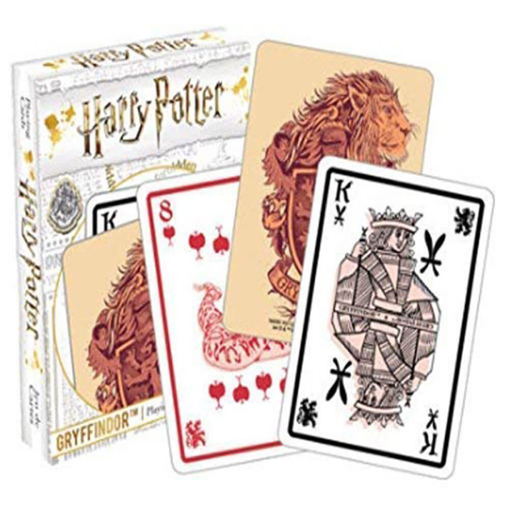 Cartes à jouer Harry Potter Gryffondor