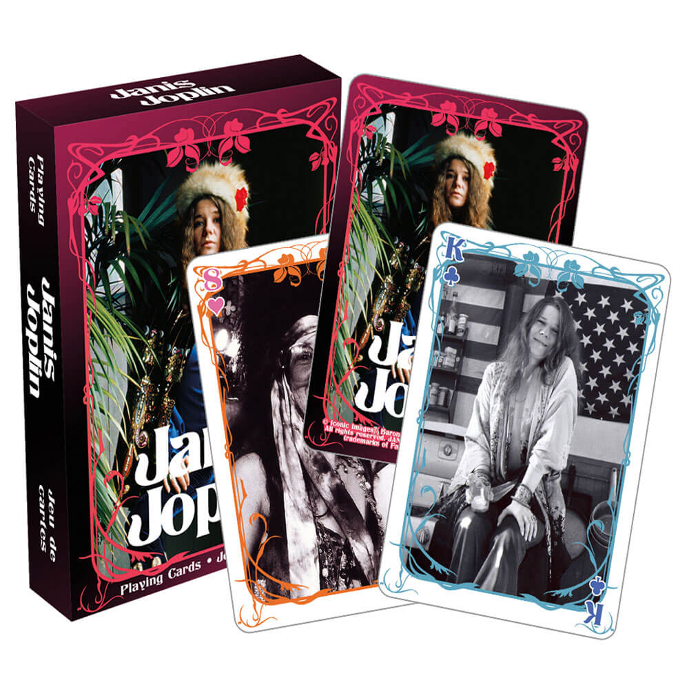 Cartes à jouer Janis Joplin