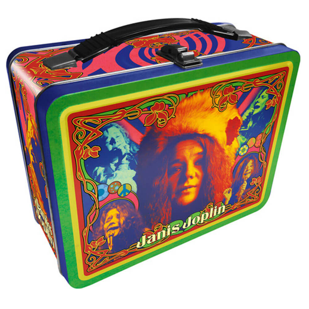 Janis Joplin Tin porte toute la boîte amusante