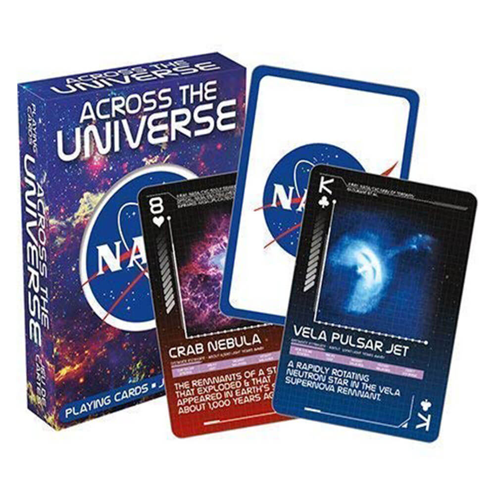 Cartes à jouer à l'univers de la NASA