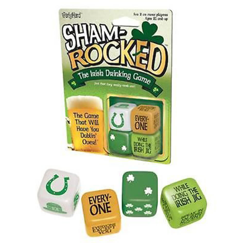 ICUP Ipartyhard Shamrocked Dice Game