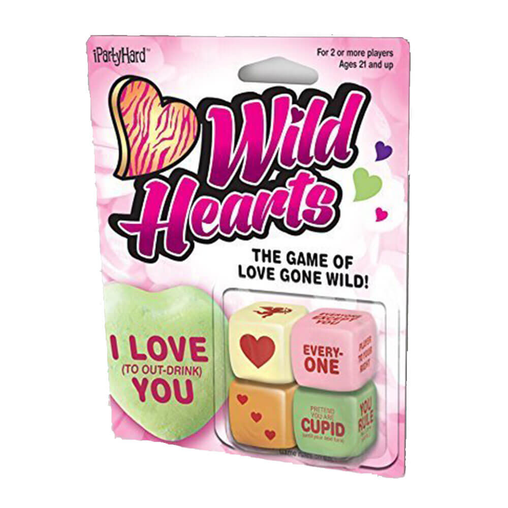 Ipup ipartyhard Wild Hearts Dice Game