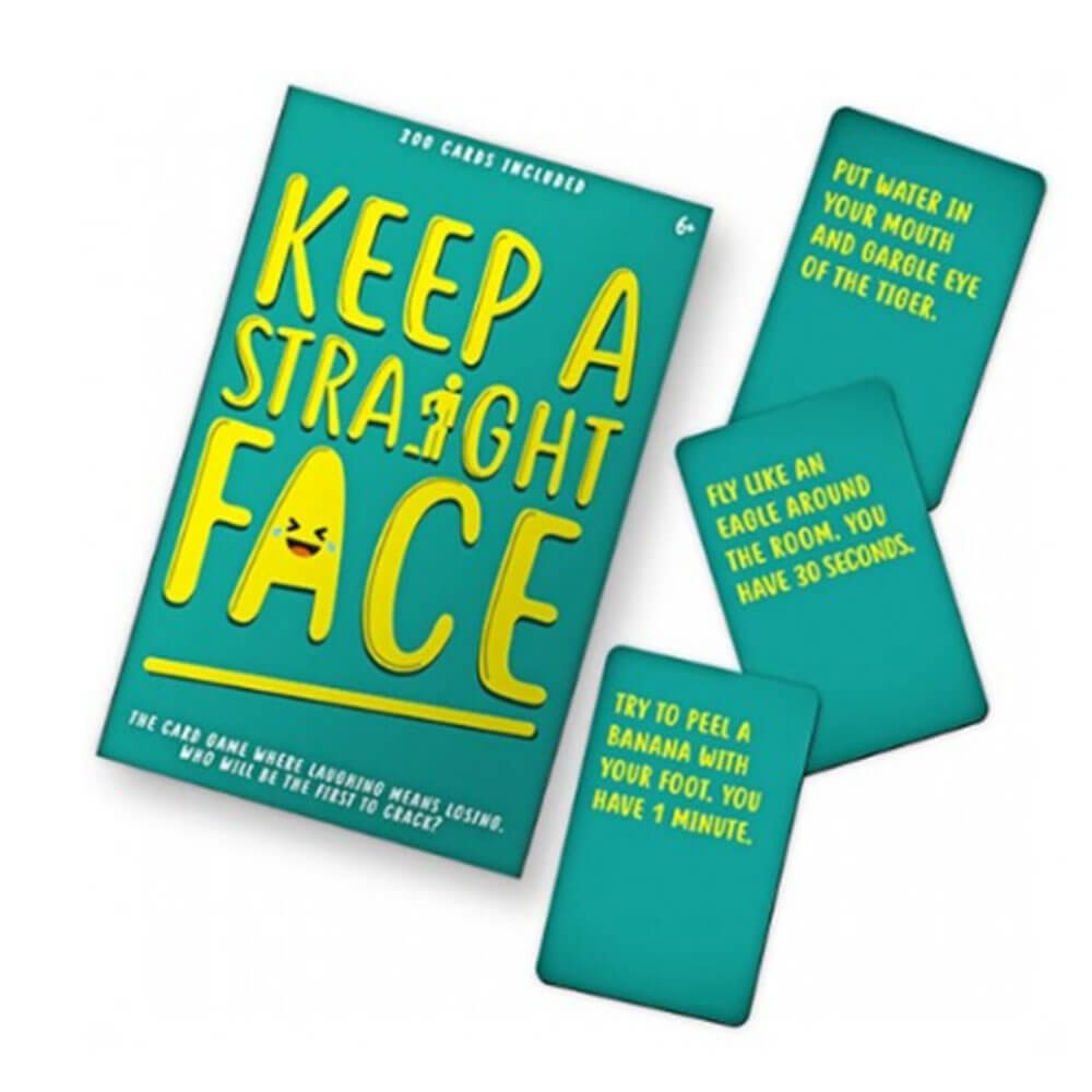 Gardez un jeu de visage droit