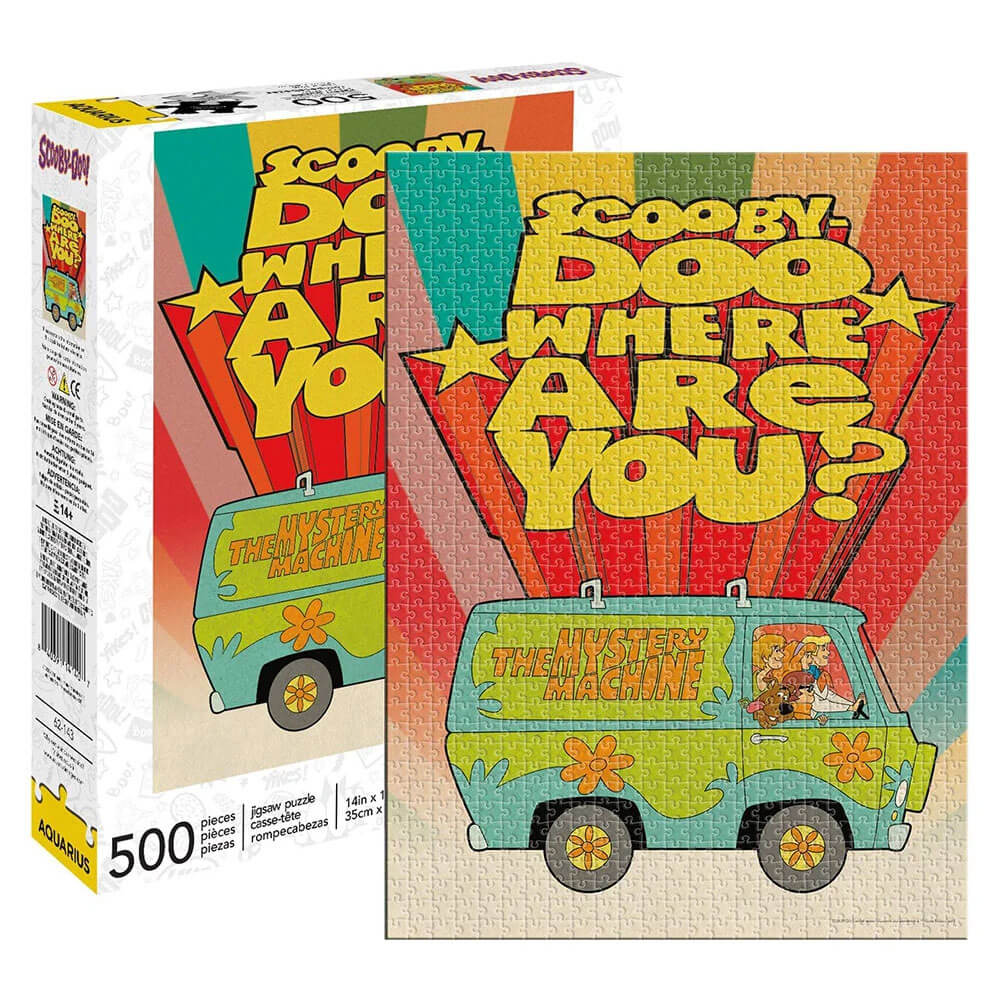 Aquarius Scooby Doo Où êtes-vous puzzle (500pcs)
