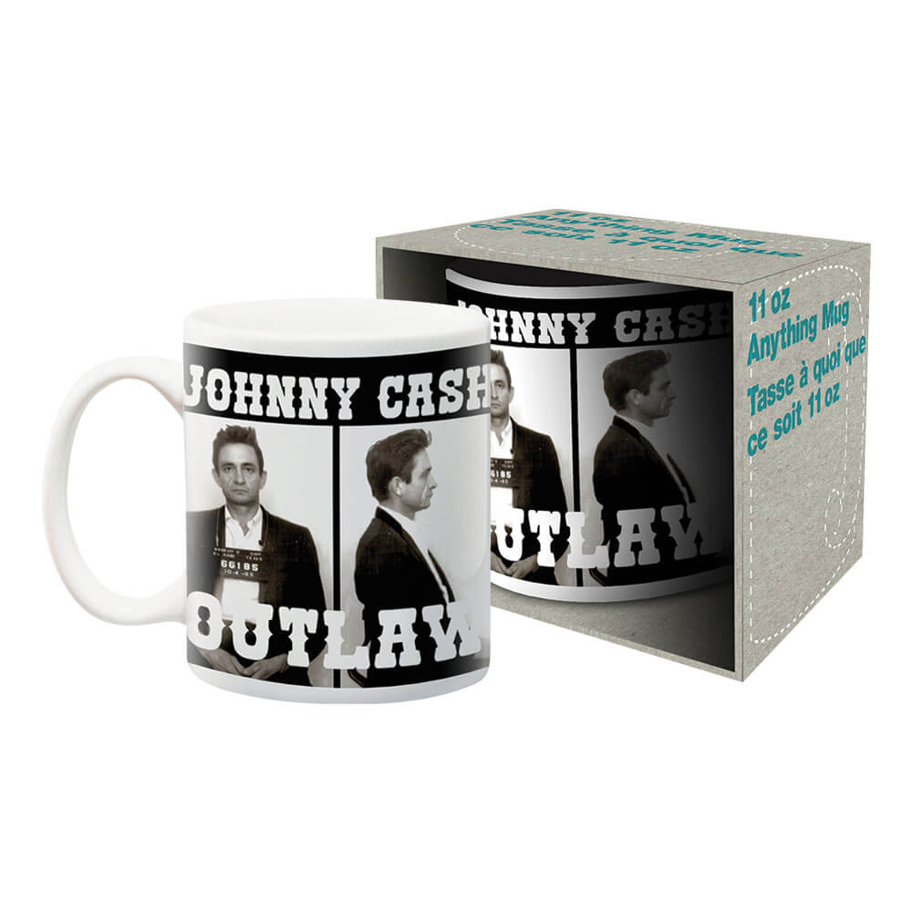 Johnny Cash Outlaw Ceramic Tug